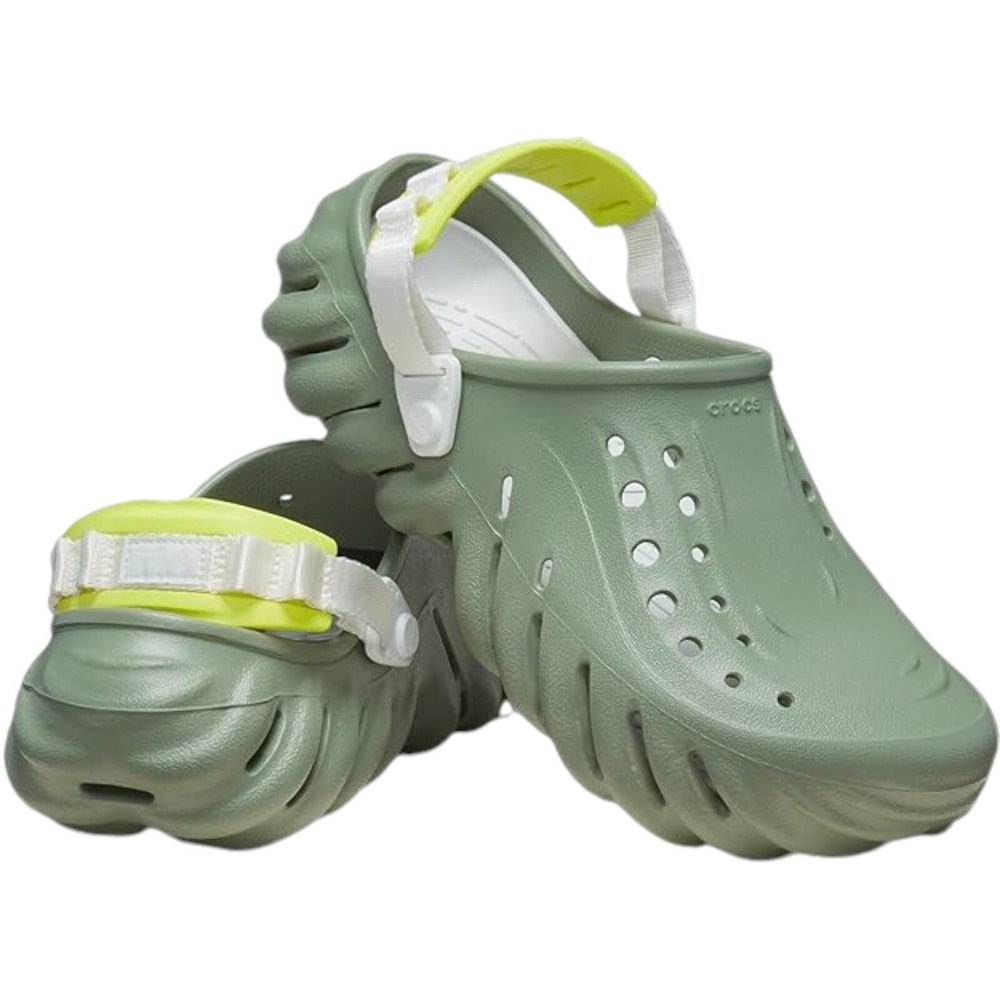 Crocs Echo Clog Sandal Moss Green Adult Men's Size 9 / Women's Size 11